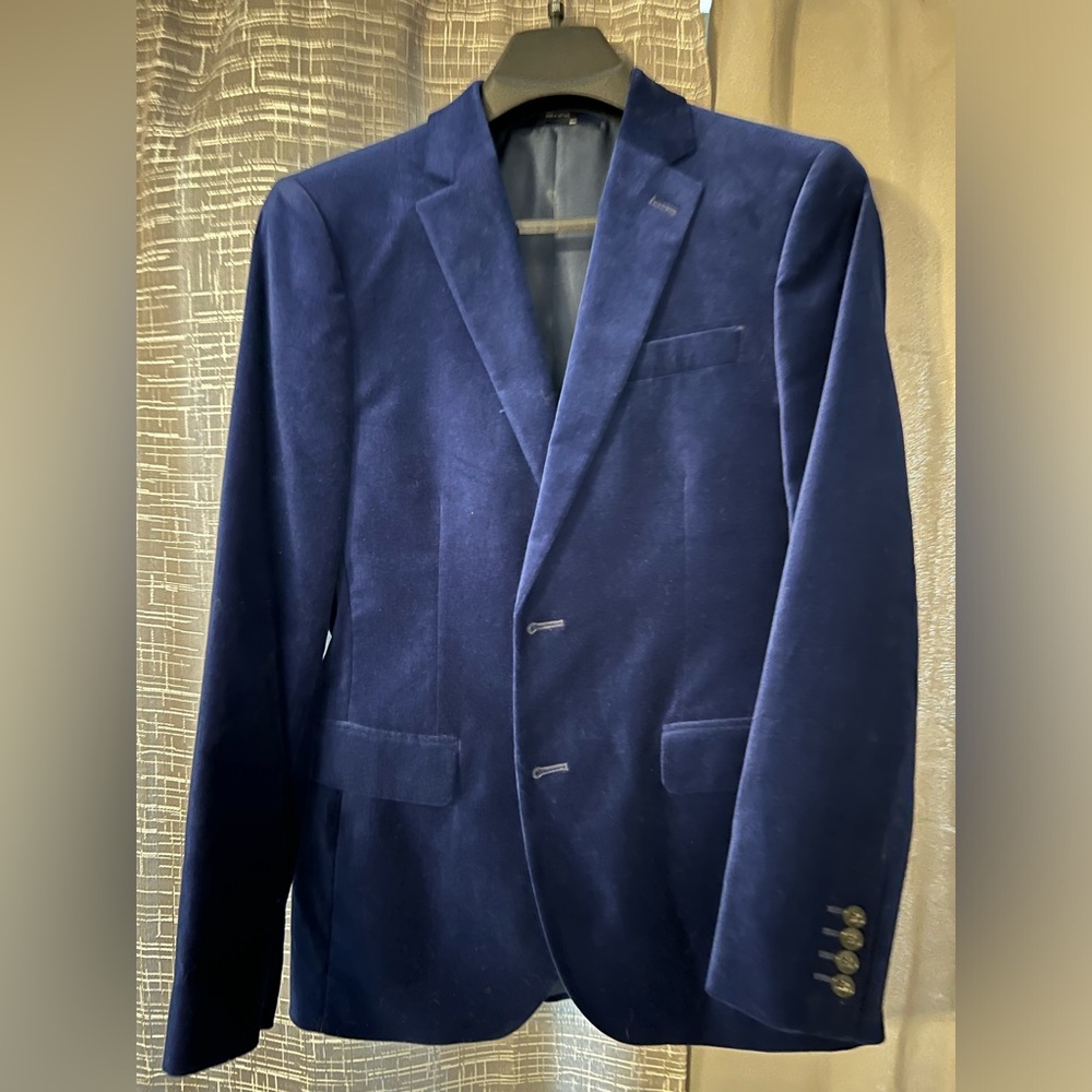 Like new velvet mens blazer small slim
